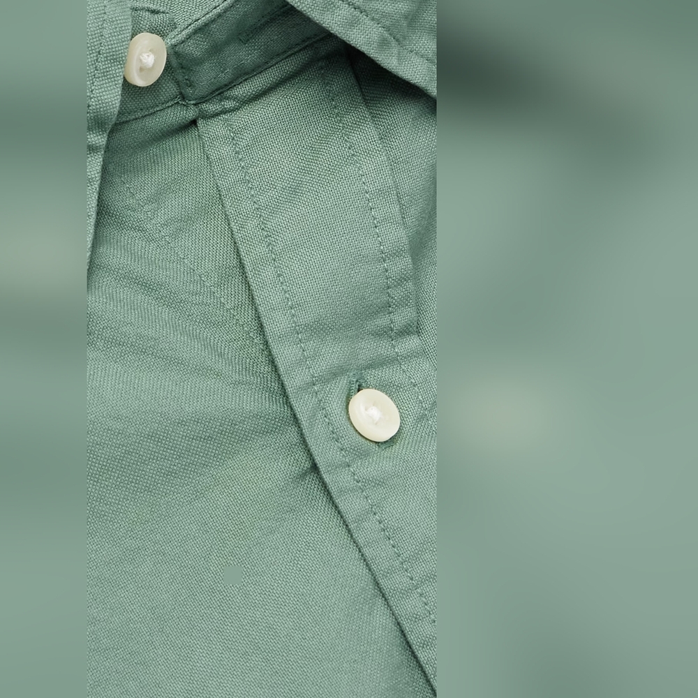 Polo Ralph Lauren Mint Green Button-down Shirt Large - Picture 4 of 12
